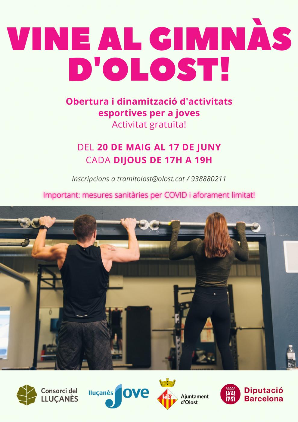 Dinamització d'activitats esportives per a joves a Olost